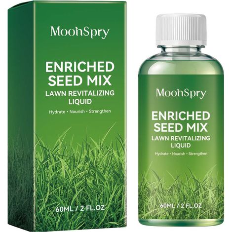MOONSPRY Rasennährstofflösung: Tägliche Nährstoffversorgung der Pflanzenwurzeln, um eine ausgewogene Nährstoffaufnahme durch die Rasenvegetation zu gewährleisten. (1/5)