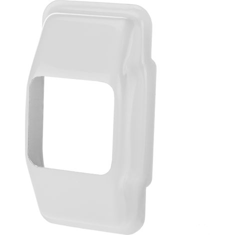 PrimeMatik - Carcasa metálica cubre polea en color blanco