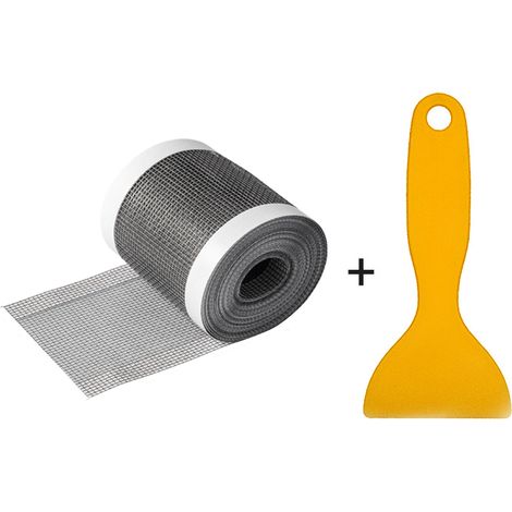Adhesivos desechables para desagües de ducha, rollo de 70 mm x 5 m, aptos para desagües lineales en baños y cocinas. (1 rollo + 1 espátula) (1/5)