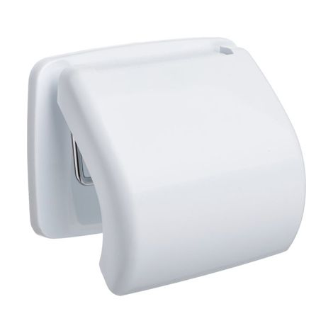 Porte-rouleau de papier toilette blanc olympia 6630101 tatay (1/2)