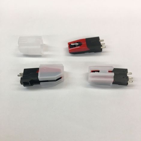 Cellules phono en rubis, stylets, têtes magnétiques pour phonographes, cellules piézoélectriques en céramique pour platines vinyles (1/4)