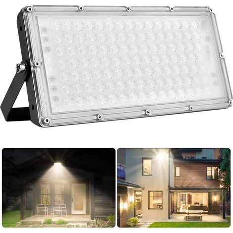 Projecteur LED, 400 W, résistant à l'eau, pour mettre en valeur les plafonds, les jardins, les façades ou les espaces extérieurs.-AquaForge (1/5)