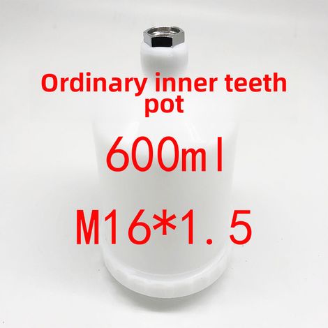 Botella de pintura en aerosol Yhao, venta al por mayor, resistente a la corrosión, para automóviles, con filtro interno de PVC M161.5 de 600 ml (filtro interno ordinario de 600 ml). (1/5)