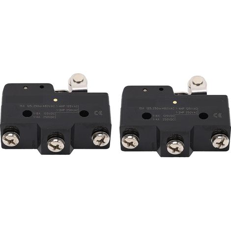 Micro-interrupteur de fin de course 160 Ω 42 RF 2,7 PT 2,4 OT 0,5 MD 30,2 OP 32,5 FP NO NC à levier à galet 250 V CA (1/5)