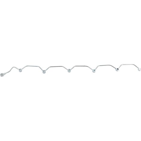 Tuyau de retour carburant injecteur acier inoxydable ajustement précis 8 94390451 0, conduite de gasoil moteur 6HK1, remplacement direct, durable et étanche. (1/5)