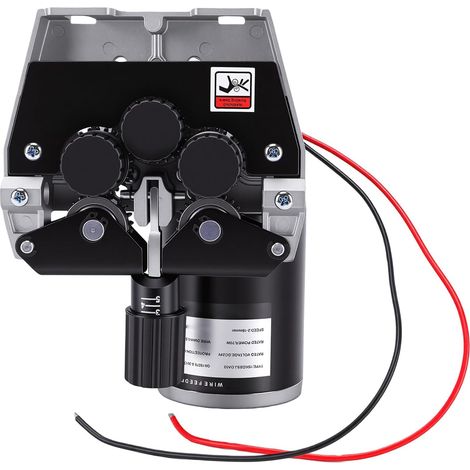MIG Welding Wire Feed Motor, 4-Roller Metal Drive Mechanism, 70W, Speed Range of 2 to 18 M/min for 0.8 to 1.0 mm Steel and Aluminum Flux-Cored Wire (1/5)