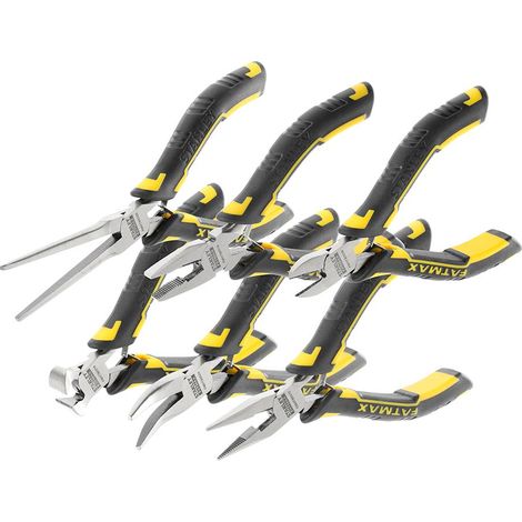 Stanley Herramientas - Juego de alicates combinados de 6 piezas FMHT0-80541