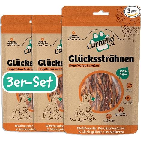 Lot de 3 paquets de 5 friandises pour chien - Sans céréales - Friandises pour chien - Sans céréales - Sacs refermables (1/5)