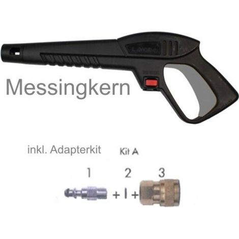 Lavor Pistola de alta presión negra 440 mm
