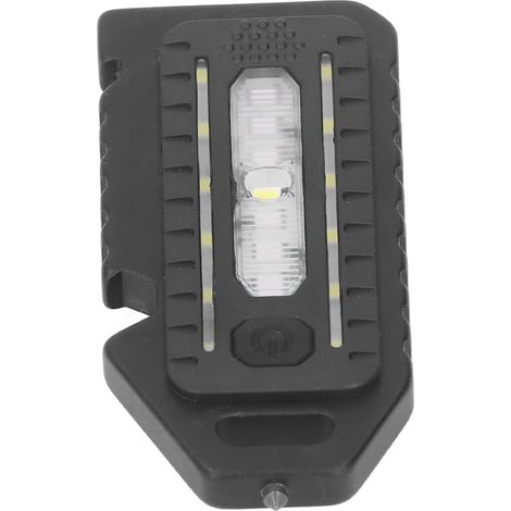 Lampe torche LED portable avec plusieurs modes d'éclairage, porte-clés lumineux, interface USB-C, sifflet multifonction et lampe de secours (1/5)