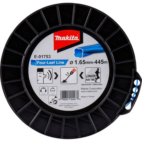 Nylonfaden Kleeblatt verdrillt MAKITA 1,65 mm x 445 m - E-01753