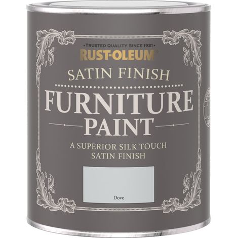 Rust-Oleum Satin Furniture Paint - Dove - 125ML