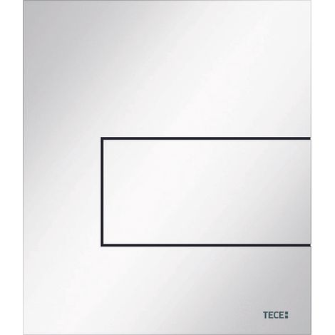 TECEsquare placa de accionamiento para urinario, metal, incl. (1/2)