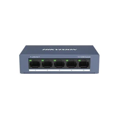 Hikvision Pro Series DS-3E0105-O switch di rete Non gestito Fast Ethernet (10/100) Grigio