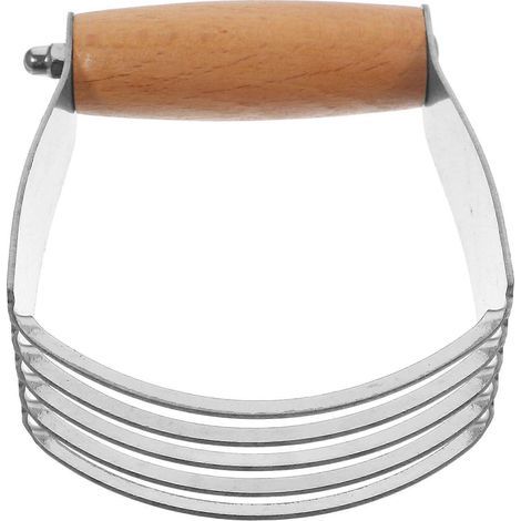 Coupe-pâte en métal, racloir à pâte, outil de préparation de pâte à pâtisserie, outil de mélange de farine-11.8X9.5CM (1/4)