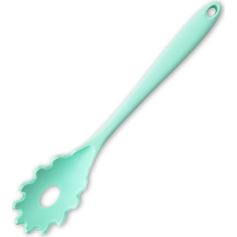 Fourchette à pâtes en silicone alimentaire, sans BPA, cuillère égouttoir à pâtes