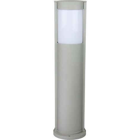 Paletto giardino SU-MA ELIS 65cm 1xE27 argento IP54 (1/5)
