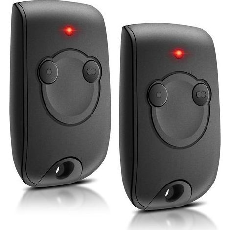 1841026 Telecommande Portail 2 Canaux, 433,42 MHz Telecommande Porte de Garage pour S0MFY 1841026, 2401539, 1841025, pour Moteur Portail Coulissant, 2PCS (1/5)