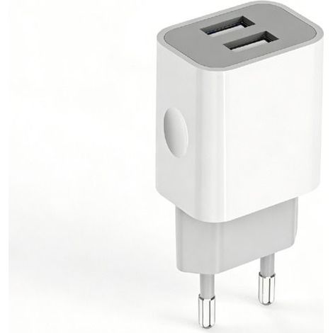 1 article, chargeur USB, adaptateur secteur USB 5V 2A, prise 10W, adaptateur de charge USBA pour téléphone portable (1/5)
