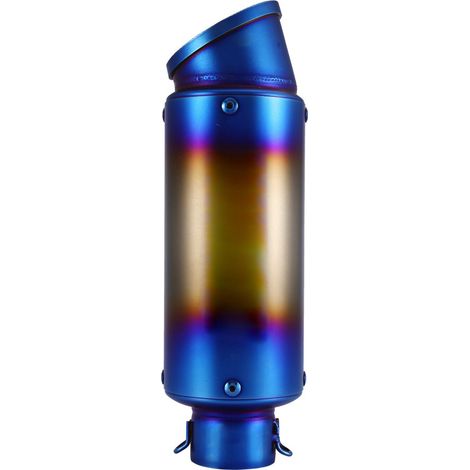 Universal 51mm Schräger Motorradschalldämpfer Heckauspuffrohr (2) (1/5)