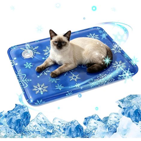 Tapis de refroidissement rempli d'eau pour chiens, tapis de glace en gel (1/5)