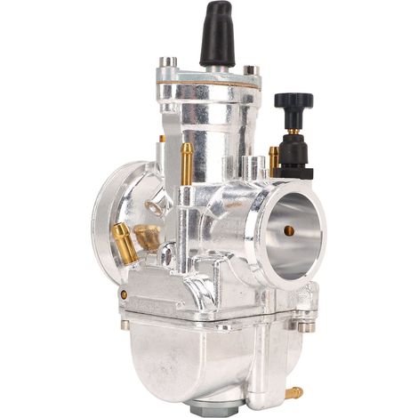 Carburateur PWK 32 mm à gicleur de puissance pour quad, cyclomoteur, moto et scooter 125 cm³/200 cm³, 2 et 4 temps (1/5)