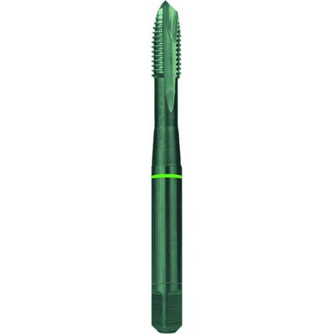 RUKO Maschinengewindebohrer M DIN 371 HSS Co 5 TiAlN M 2,5 Steigung 0,45 mm Gewinde Kernloch Ø1 2,10 mm (1/4)