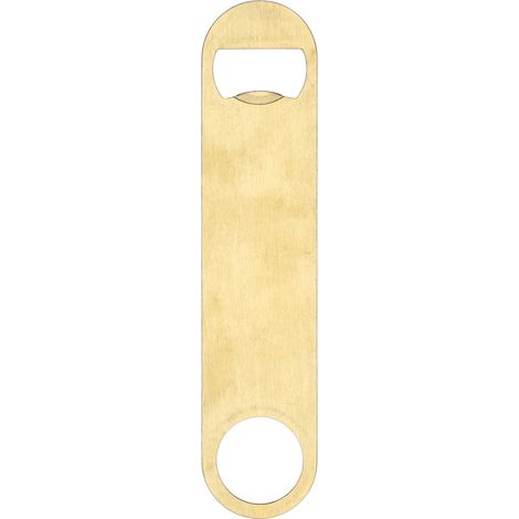 Bottle Opener Thickened Stainless Steel Beer Bottle Opener for Bar Bartenders HouseholdGold (1/5)