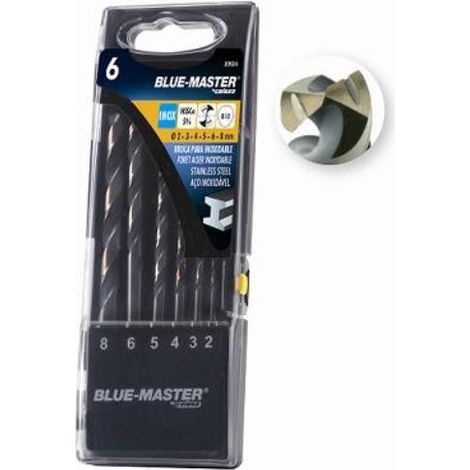 Trapano din338 hss-co con punta split point 2 mm