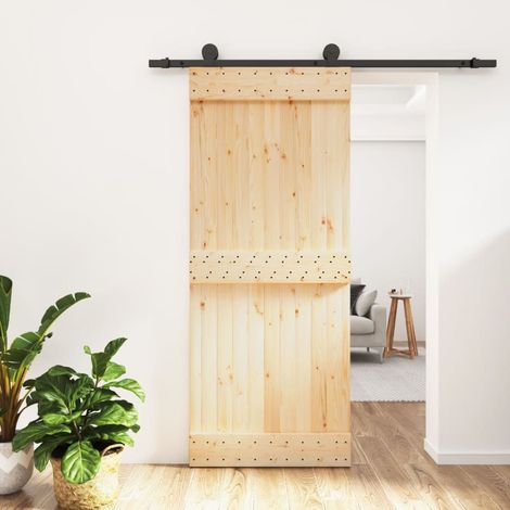 Furniture Limited - Puerta corredera con herrajes madera maciza (1/5)