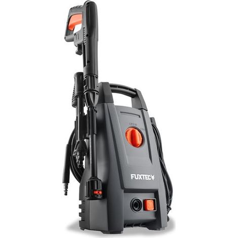 FUXTEC Hochdruckreiniger FX-HDR1400, Flächenreiniger mit 110bar Arbeitsdruck, Fördermenge 390 l/h,1400W, 5 m Hochdruckschlauch & -Pistole, inkl. Zubehör