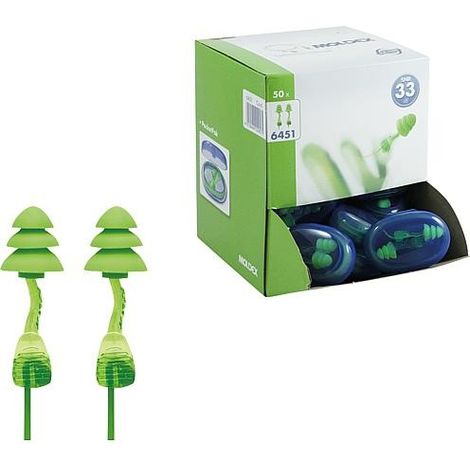 Mehrweg-Gehörschutzstöpsel Twisters Trio Cord, VPE 50Paar