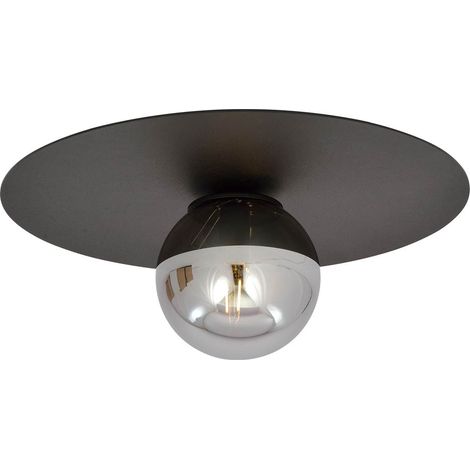 Plafoniera Emibig SOLAR 1xE14 nero/grafite metallo 43 cm (1/5)