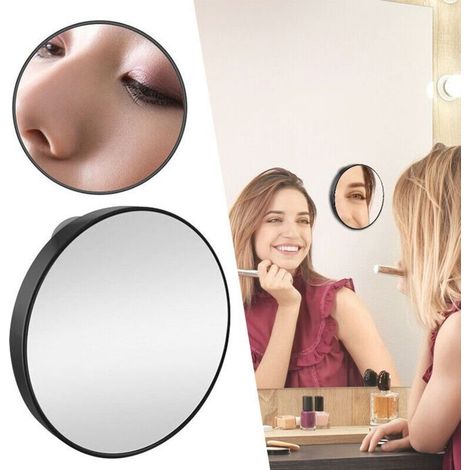 Loupe Petite Loupe Miroir à Ventouse de Voyage-30X (1/5)