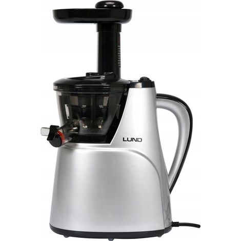 Entsafter Slow Juicer 150W Silber mit 3 Filtern und Zubehör (1/3)