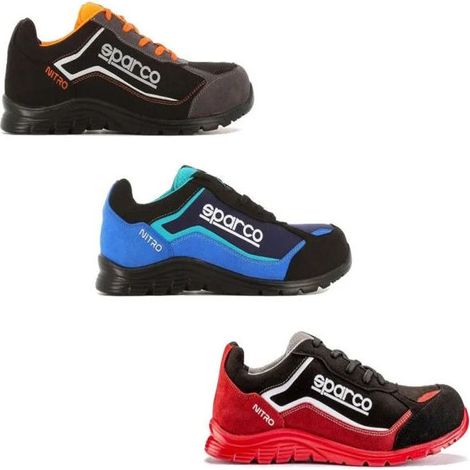 Scarpe Antinfortunistiche Sparco Nitro Elfyn S3S Nero/Arancione 38