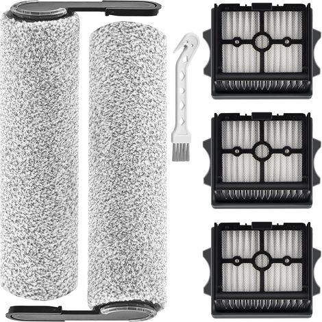 AQUATECHNICK - Brosses à rouleau de rechange pour Tineco Floor One — brossage et lavage efficaces, rendement durable (1/5)