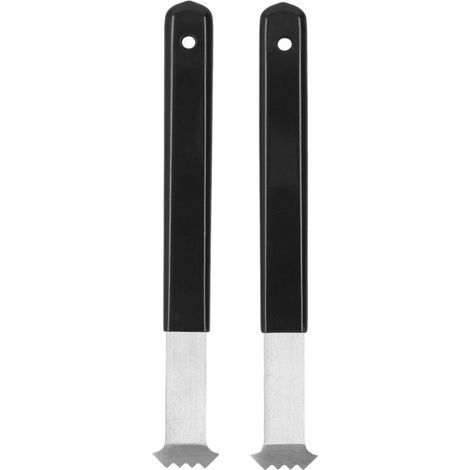 [Outil d'Extraction de Pavés] à Double Articulation en Acier Galvanisé avec Poignée Anti-Dérapante, Lot de 2 (226mm)