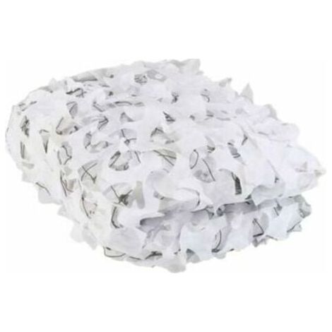(1,5x2 m) Vela parasole mimetica bianca per patio, tettoia, piscina, giardino, mobili da giardino, vela parasole (1/5)