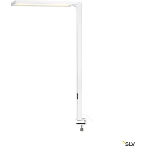 Lampe à poser int WORKLIGHT blanc LED 79W 4000K avec étau de serrage UGR19 - SLV - 1005394 (1/5)