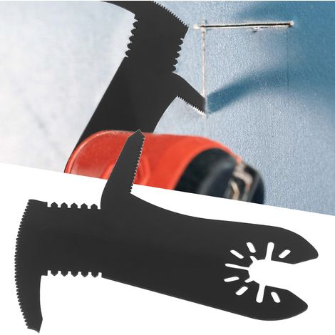 Nouvelle lame de scie multifonctionnelle pour la découpe de trous carrés dans les murs, lame de scie oscillante multifonctionnelle pour une coupe rapide, lame de scie universelle multifonctionnelle (1/5)