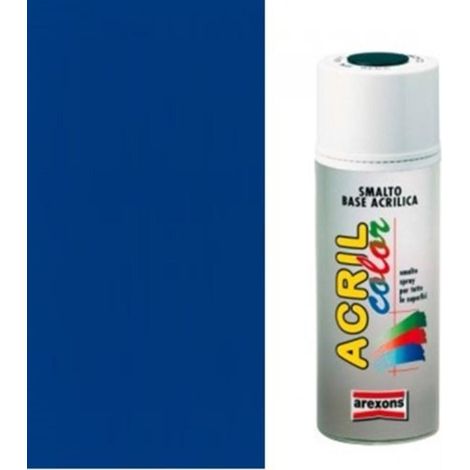 Vernice Spray Arexons Colore Blu Traffico Ral 5017 400 Ml Ferr 104760