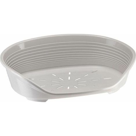 Ferplast Siesta Deluxe Hundebett Hellgrau Mittel