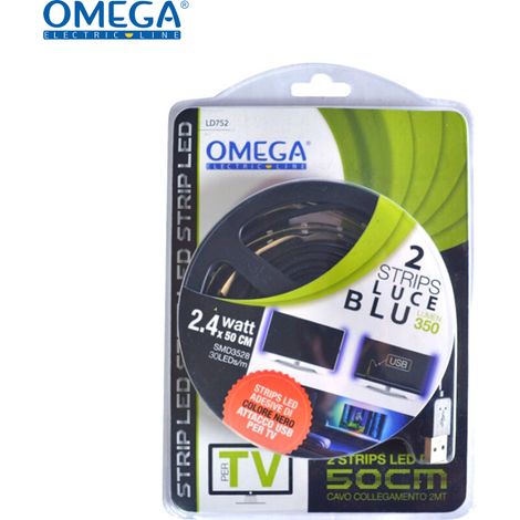 STRISCIA LED PER TV RETROILLUMINAZIONE BLU I