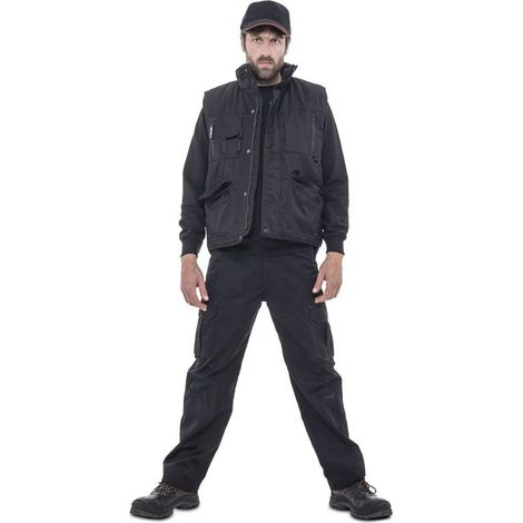 Pantaloni da lavoro Odin Herock 100% cotone Nero XXL