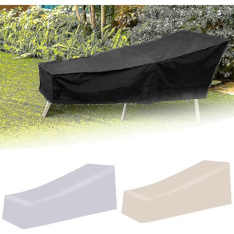 Funda impermeable para tumbona de jardín, protector para sillas de jardín y patio Stcyv (210754080cm)