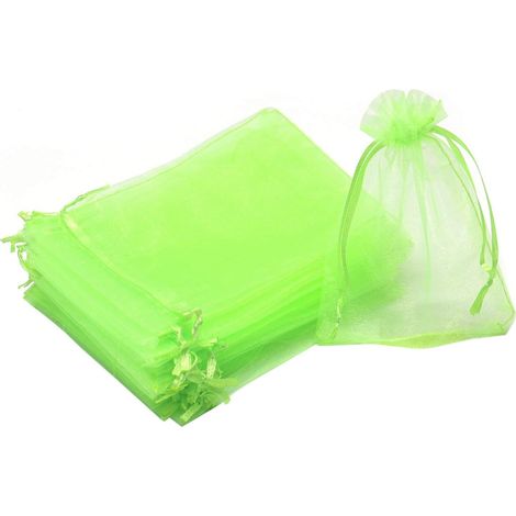 Sacs de protection pour grappes de raisin,100 pièces,sacs en organza respirant avec cordon de serrage 30cmx20 cm pour protéger (1/5)