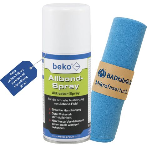 BADfabrik24 Allbond-Spray Aktivator-Spray 50 ml + Mikrofasertuch (1/3)