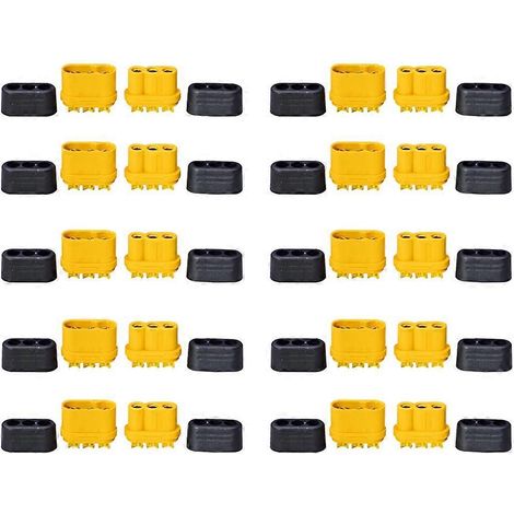 10 Paar MR60 MR 60 feuerfeste dreiadrige Buchsen-Stecker--