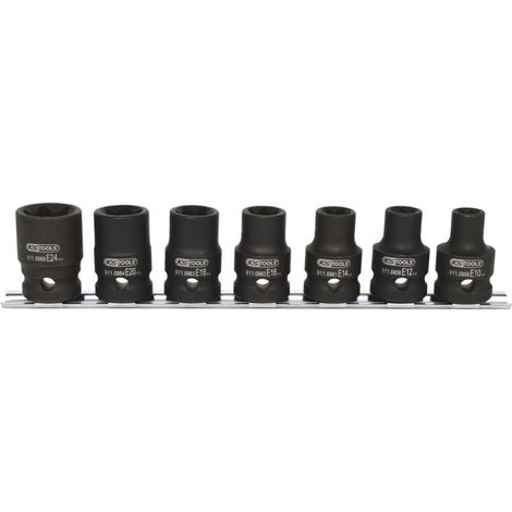 KS Tools 1/2 TX-E-Kraft-Stecknuss-Satz, 7-tlg, E10-E24